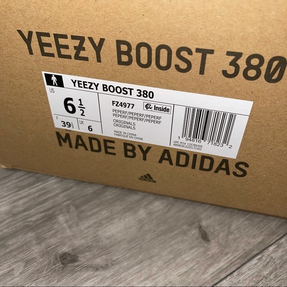 Yeezy boost 380 Pepper Reflective US6.5/8W - Picture 12 of 12